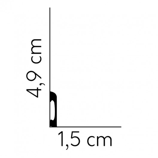 Listwy przypodłogowe Mardom Decor MD004 49mm-3