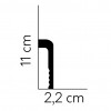 Listwy przypodłogowe Mardom Decor MD005 110mm