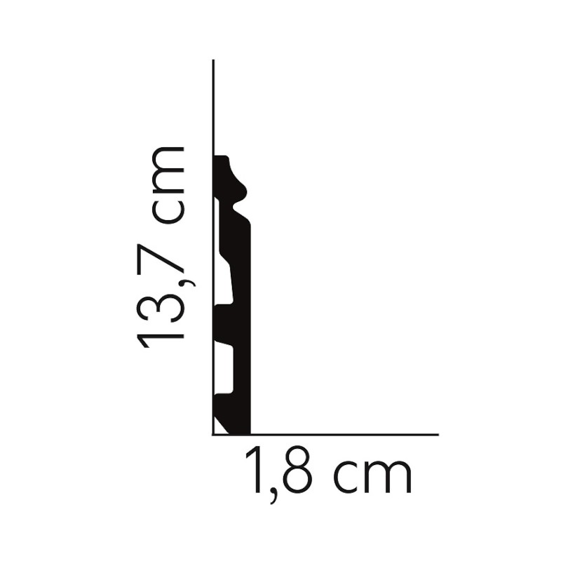 Listwy przypodłogowe Mardom Decor MD360 137mm