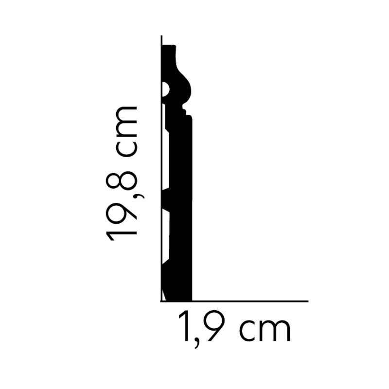 Listwy przypodłogowe Mardom Decor MD020 198mm