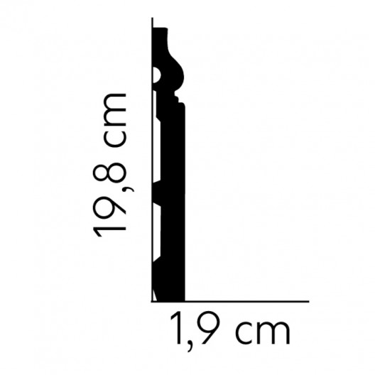 Listwy przypodłogowe Mardom Decor MD020 198mm