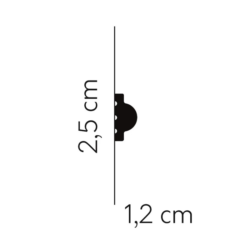 Listwy ścienne Mardom Decor MD413 25mm