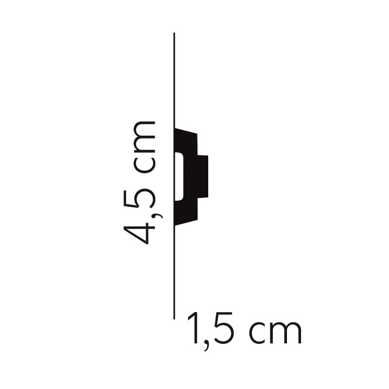 Listwy ścienne Mardom Decor MD317 45mm
