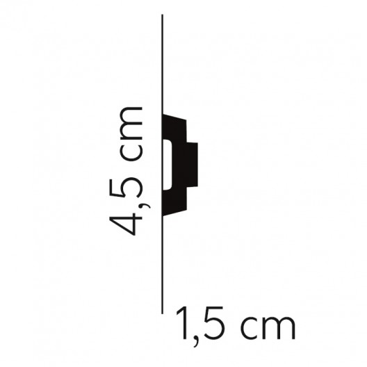 Listwy ścienne Mardom Decor MD317 45mm