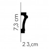 Listwy ścienne Mardom Decor MD007 73mm