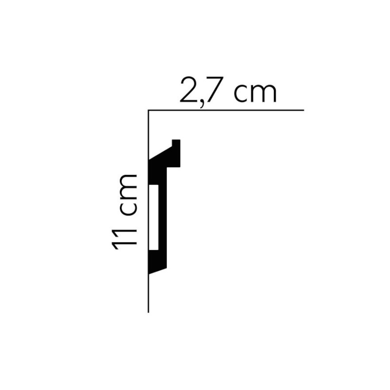 Listwy ścienne Mardom Decor MD025 110mm-2