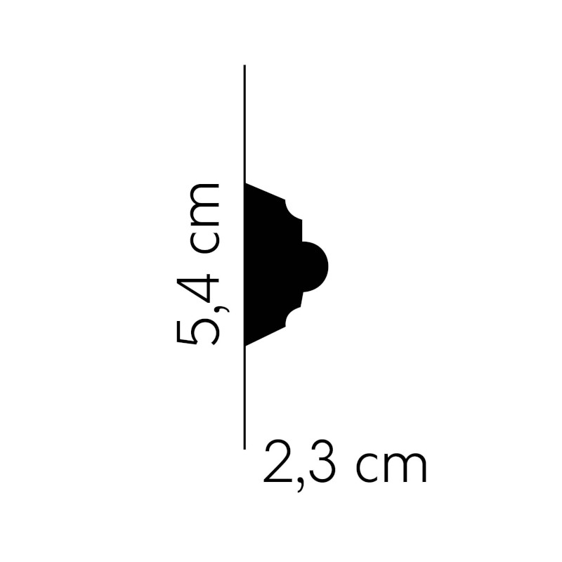 Listwy ścienne Mardom Decor MDC252 54mm