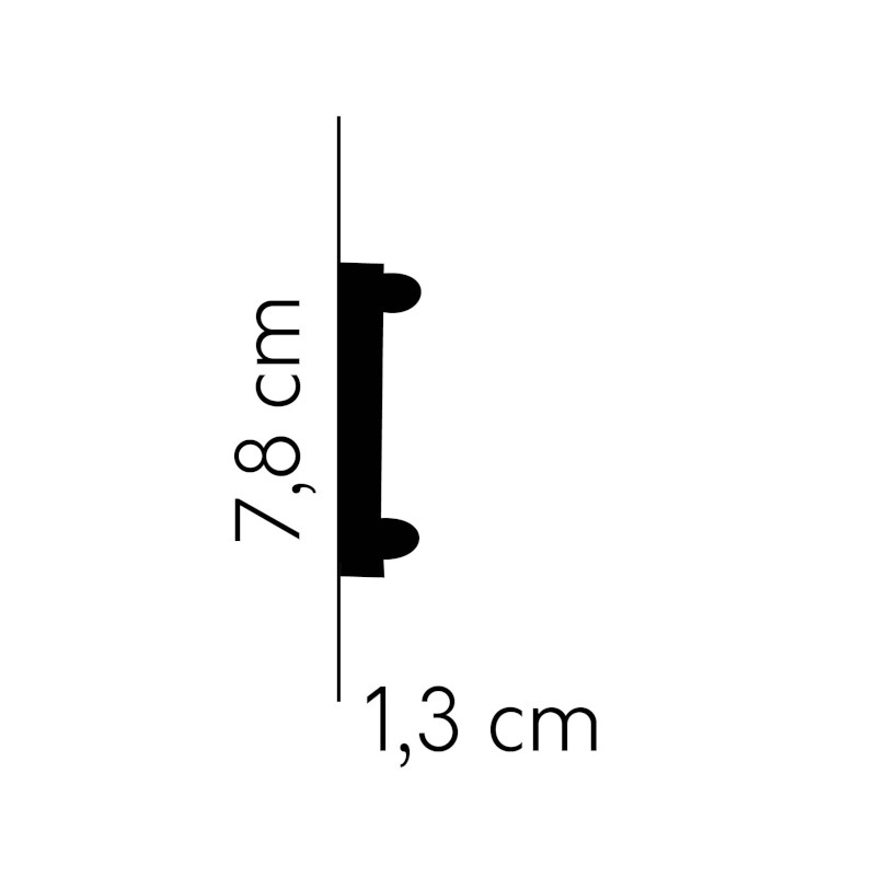 Listwy ścienne Mardom Decor MDC217 78mm