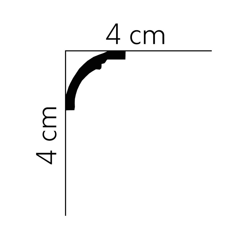 Listwy sufitowe Mardom Decor MDB136 40mm