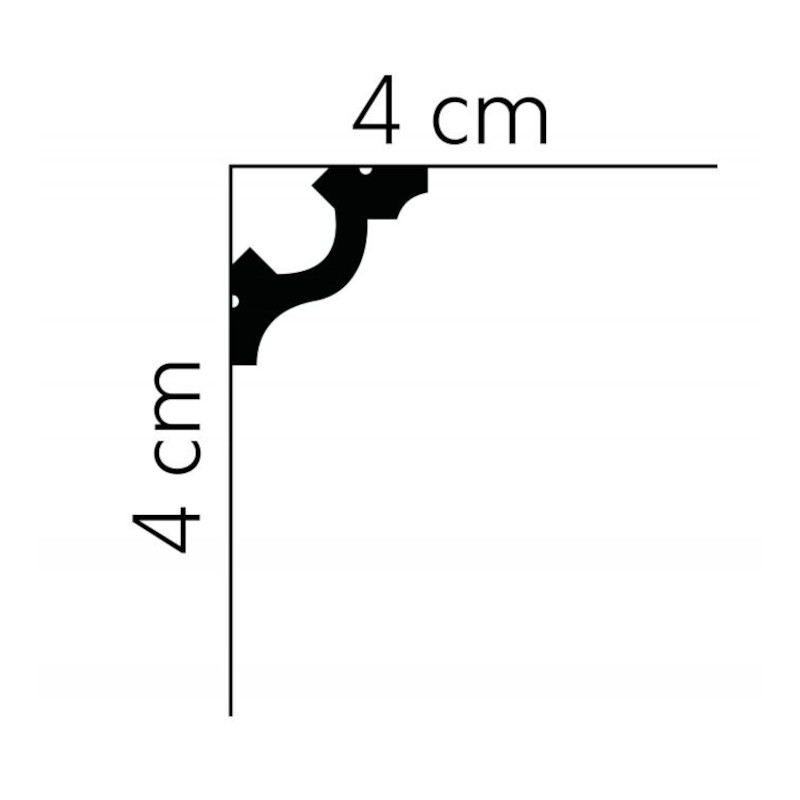 Listwy sufitowe Mardom Decor MD172 40mm