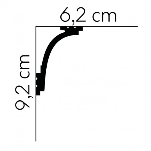 Listwy sufitowe Mardom Decor MD111 92mm-2