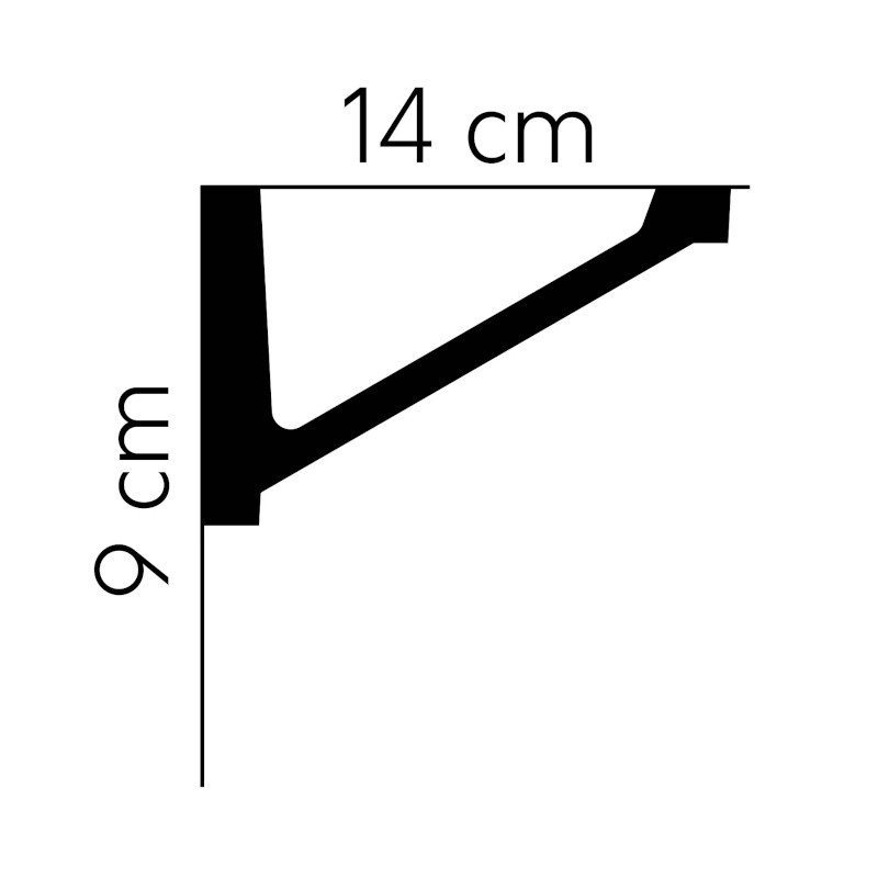 Listwy sufitowe Mardom Decor MDB131 90mm-2