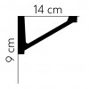Listwy sufitowe Mardom Decor MDB131 90mm-2