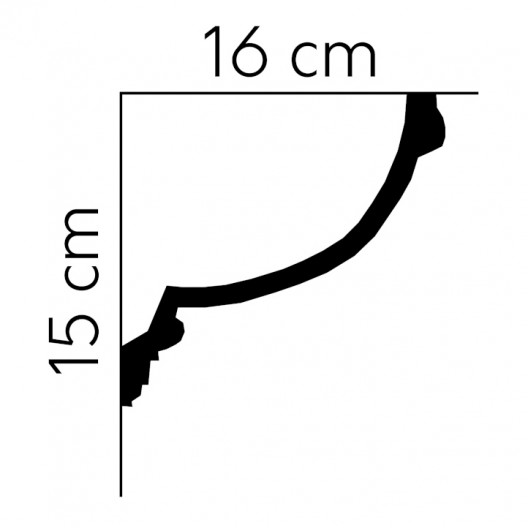 Listwy sufitowe Mardom Decor MDB140 150mm