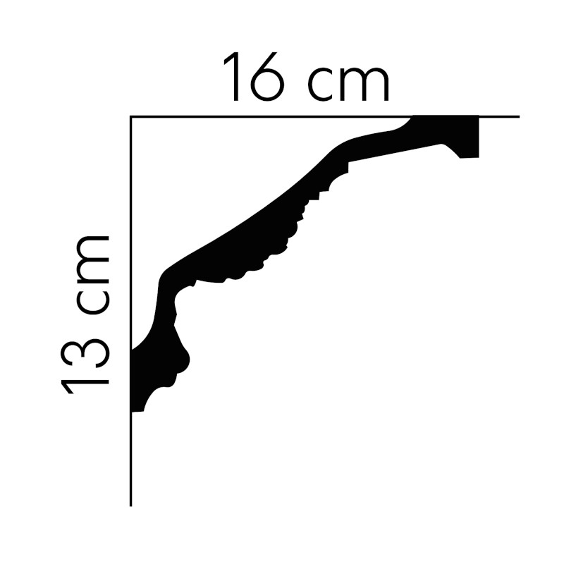 Listwy sufitowe Mardom Decor MDA138 130mm-2