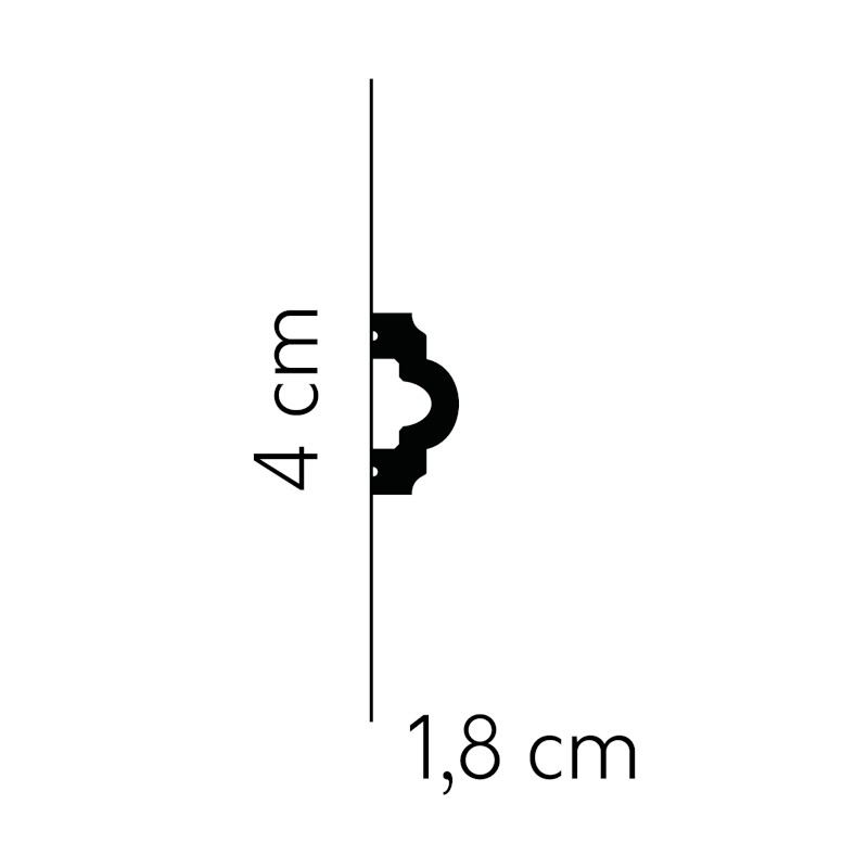 Listwy ścienne Mardom Decor MD002 40mm