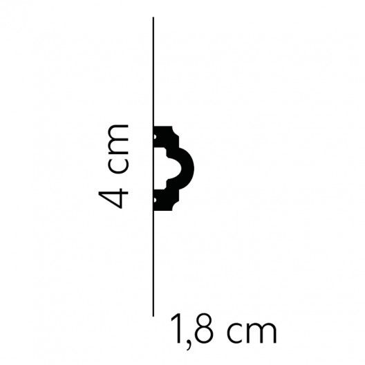 Listwy ścienne Mardom Decor MD002 40mm
