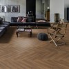 Panele winylowe Kahrs Click Herringbone Redwood LTCHW2101L120 5mm