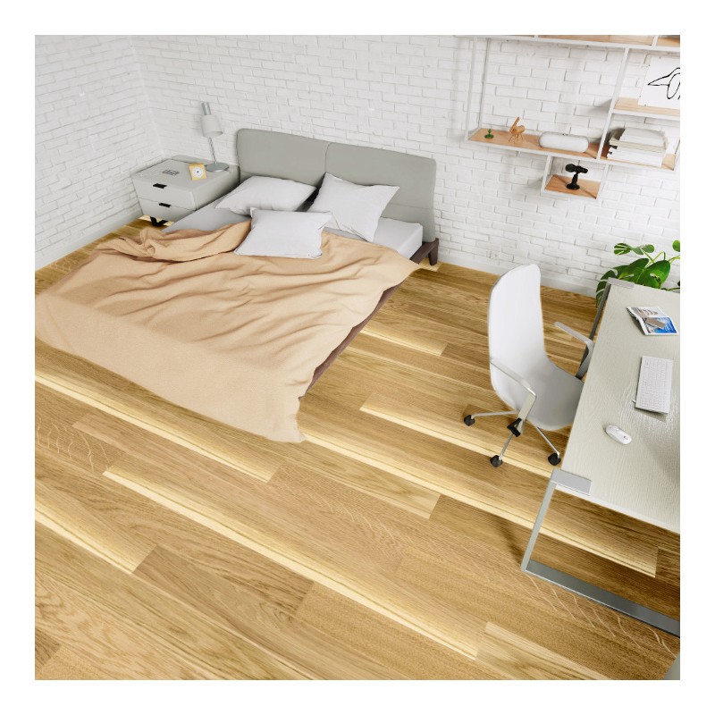Podłoga drewniana Barlinek Pure Line Dąb Azure Window Grande 1WG000281 14mm