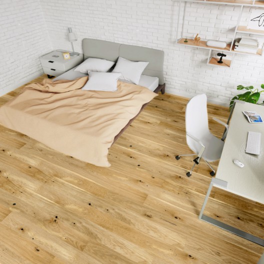Podłoga drewniana Barlinek Pure Line Dąb Raisins Medio 1WG000774 14mm-2