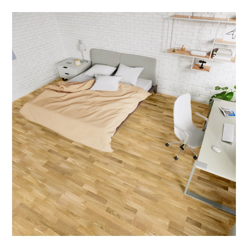 Podłoga drewniana Barlinek Life Line Dąb Sunny Molti 3WG000640 14mm