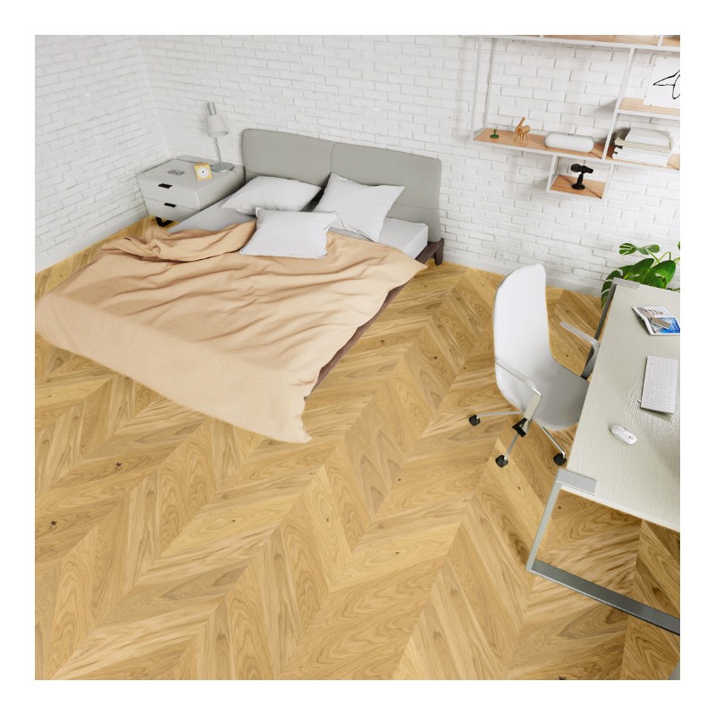Podłoga drewniana Barlinek Pure Classico Line Jodła Francuska Dąb Bright 130 1WV000006 14mm-2