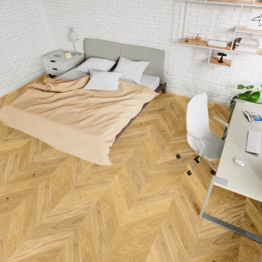 Podłoga drewniana Barlinek Pure Classico Line Jodła Francuska Dąb Bright 130 1WV000006 14mm-2