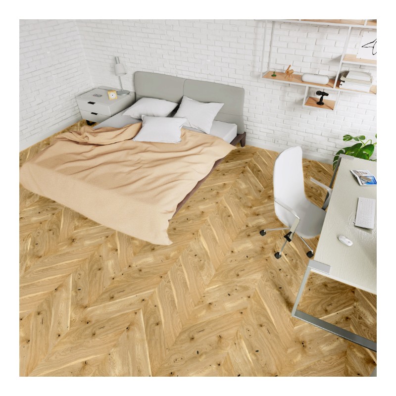 Podłoga drewniana Barlinek Classico Line Jodła Francuska Dąb Raisins 130 1WV000003 14mm-2
