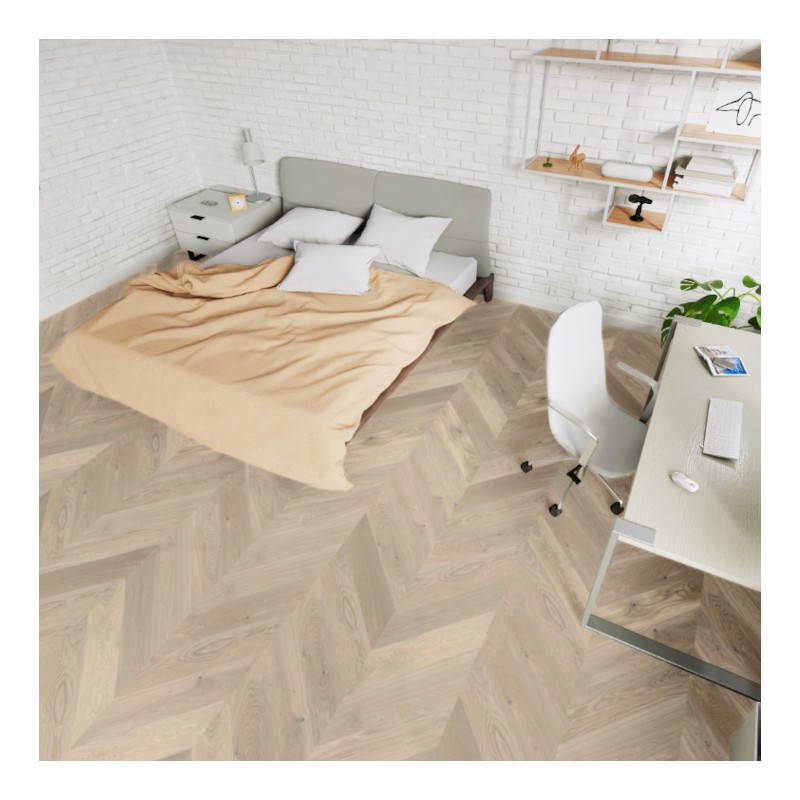 Podłoga drewniana Barlinek Classico Line Jodła Francuska Dąb Salt 130 1WV000007 14mm-2