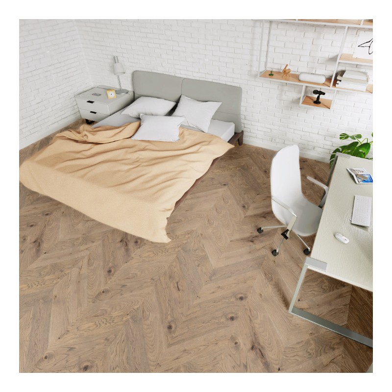 Podłoga drewniana Barlinek Classico Line Jodła Francuska Dąb Serene 130 1WV000005 14mm-2