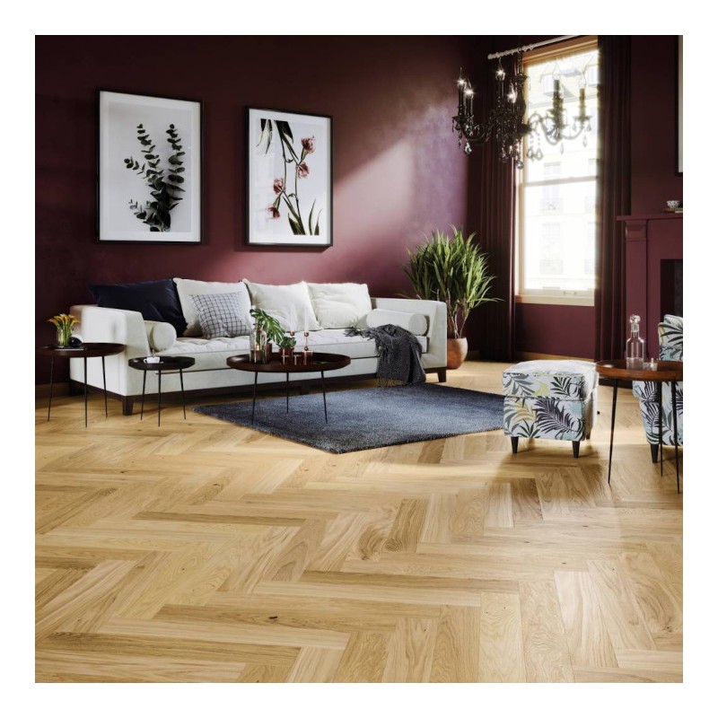 Podłoga drewniana Barlinek Classico Line Jodła Klasyczna Dąb Bright 110 1WC000016 14mm