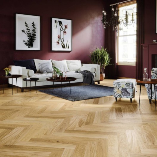 Podłoga drewniana Barlinek Classico Line Jodła Klasyczna Dąb Bright 110 1WC000016 14mm