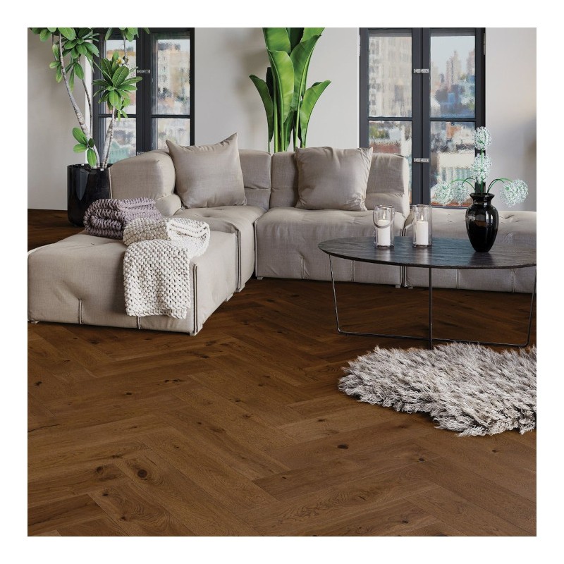Podłoga drewniana Barlinek Classico Line Dąb Brown Sugar 180 1WC000026 14mm