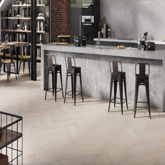 Podłoga drewniana Barlinek Classico Line Dąb Cappuccino 130 1WC000010 14mm