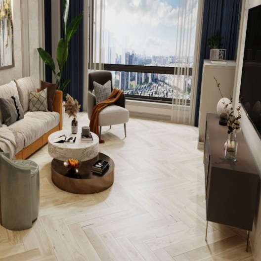 Podłoga drewniana Barlinek Classico Line Dąb Salt 130 1WC000035 14mm