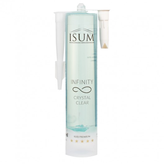 Klej Isum Infinity Crystal Clear 310ml