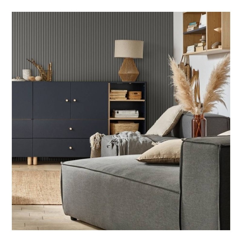 Panele ścienne Vox Linerio S-Line LAMELE Grey 6054507-3
