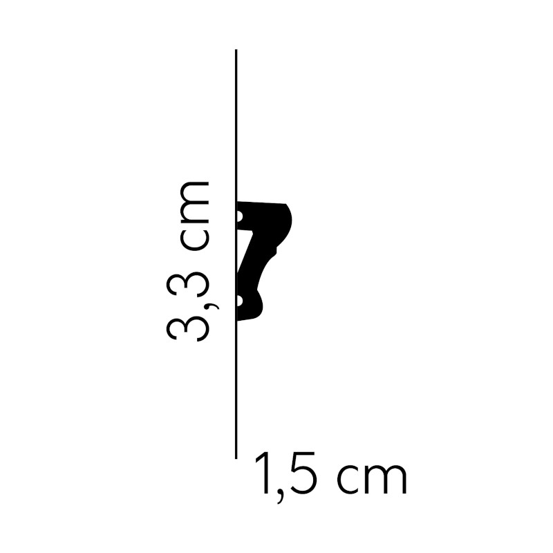 Listwy ścienne Mardom Decor MD318 33mm