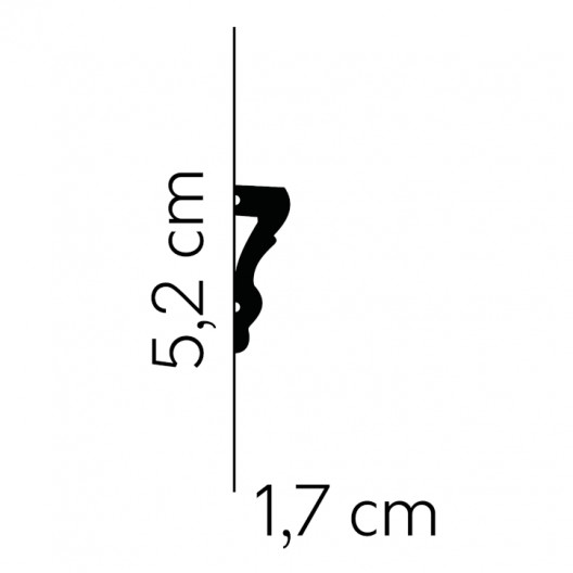 Listwy ścienne Mardom Decor MD314 52mm