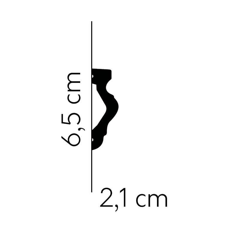 Listwy ścienne Mardom Decor MD308 65mm