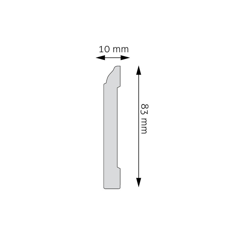 Listwa przypodłogowa Creativa LPC-15