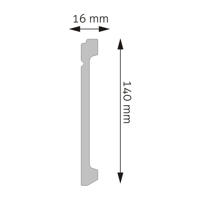 Listwa przypodłogowa Creativa LPC-30