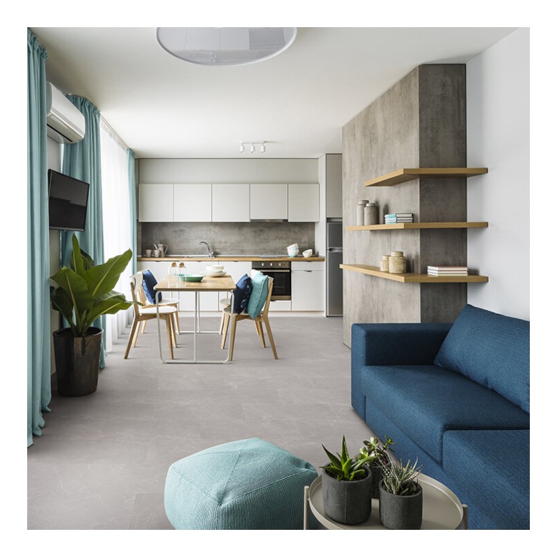 Panele Winylowe ParquetVinyl Lamett Caldera Marmo Grigio CAL-4055-IB 1230 x 615 AC5/6,5mm