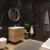 Ściana VILO SPC Calacatta Black 30x60cm 6053390