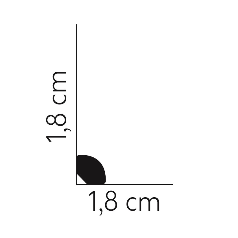Listwy przypodłogowe Mardom Decor MD235P satin 18mm
