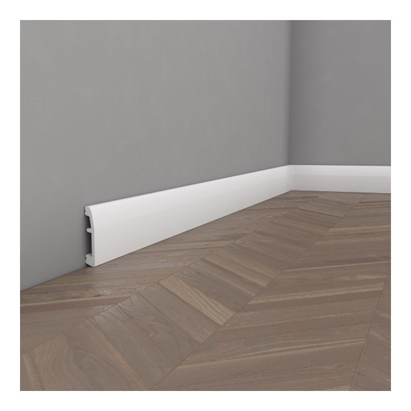 Listwy przypodłogowe Mardom Decor MD017P satin 69mm