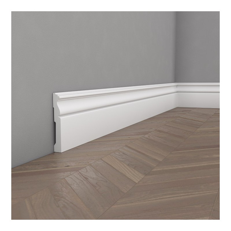 Listwy przypodłogowe Mardom Decor MD095P satin 120mm