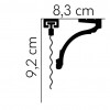 Listwy karniszowe Mardom Decor MD161 92mm