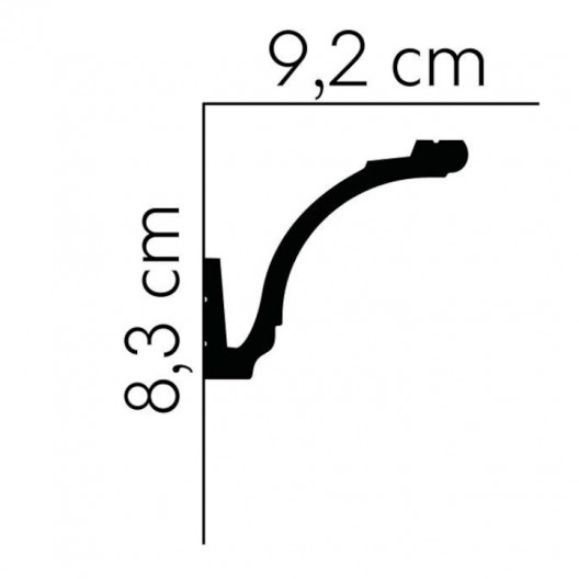 Listwy oświetleniowe Mardom Decor MD161 83mm