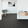 Panele podłogowe Faus Stone Effects Negro Herringbone S180130 AC6/8mm